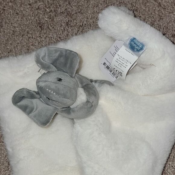 NWT Mary Meyer Afrique Elephant Huggy Lovey Blanket – 12×12″ - Picture 4 of 6